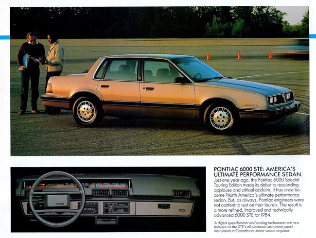 Pontiac 6000 обзор и история